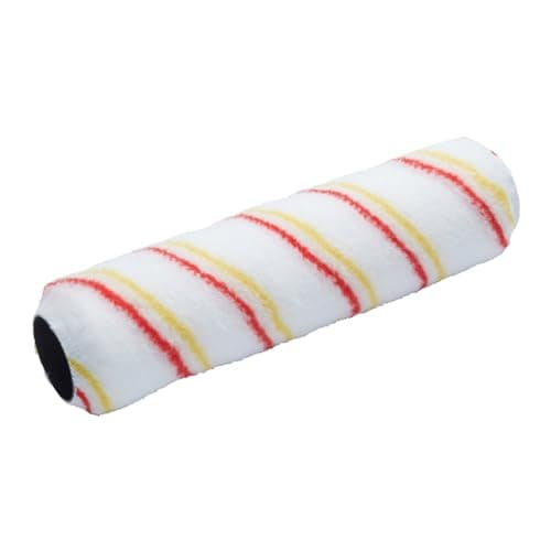 Image of Fit For The Job 9 inch Medium Pile Paint Roller for DIY Painting with Emulsion Paints - Roller Sleeve for Painting Walls & Ceilings and Other Smooth & Semi Smooth Surfaces, 9"
