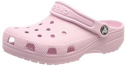 Image of Crocs Unisex Kids Classic Clog T Clog, Ballerina Pink, 5 UK Child