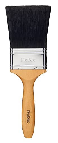 Image of ProDec 3 inch Craftsman Trade Professional Mixed Bristle Paint Brush for a Smooth Finish Painting with Emulsion, Gloss and Satin Paints on Walls, Ceilings, Wood and Metal, 3" 75mm