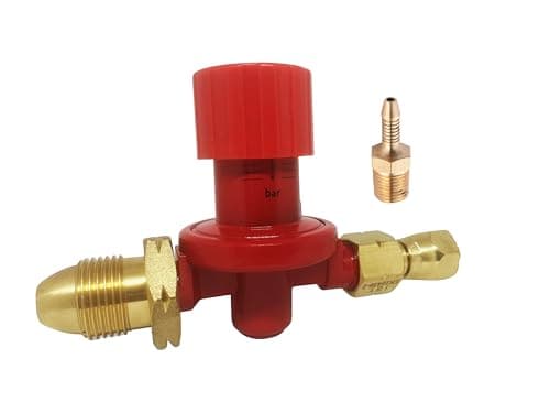 Image of Tezla High Pressure Propane Regulator 4 bar Adjustable 4.8mm Nozzle Included