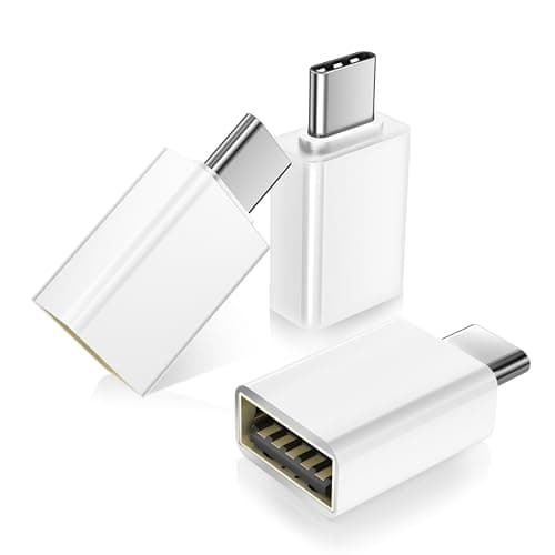 Image of BASESAILOR USB C to Adapter 3 Pack,USB Male A 3.0 Female Adapter,Type Thunderbolt 5 4 OTG Converter for Apple MacBook Pro,iPhone 17 17e 16 Pro Max,iPad 10 Air,Microsoft Surface Go,Samsung Galaxy S26