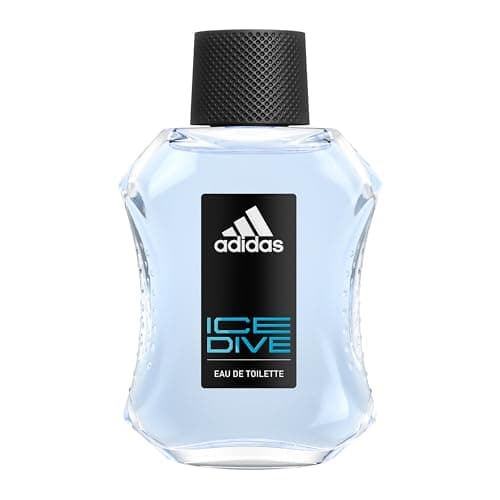 Image of Adidas Ice Dive Eau de Toilette, Citrus Fragrance With Notes of Peppermint and Lavender, Long Lasting Fresh EDT, 100ml