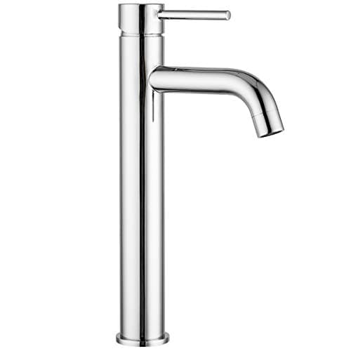 Image of GAPPO Mono Basin Mixer Tap Single Lever Tall Counter Bathroom Sink Taps Lead, Chrome