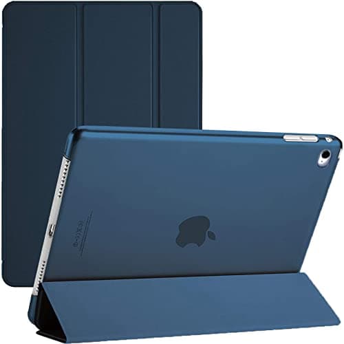 Image of TechDealsUK iPad Air (1st Generation ONLY) 2013 A1474 A1475 A1476 Smart Case with Magnetic Wake/Sleep - Air 1 (Blue)