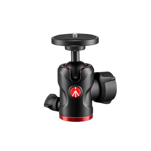 Image of Manfrotto Centre Ball Head 494, Head for Cameras, For Tripods, Camera Support, in Aluminium