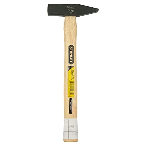 Image of Stanley 1-51-175 Brick Hammer with Wooden Handle, Black/Brown, 500 g