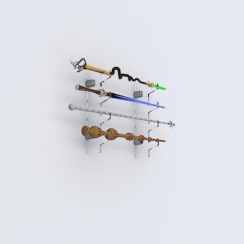 Image of Plexico Harry Potter 4 Wand Rack/Wand Display Stand/Acrylic Rack