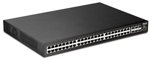 Image of DrayTek VigorSwitch P2542x54-port Gigabit L2+ Managed switch with 48 PoE+ RJ-45 LAN ports & 6 10GbE SFP+ ports