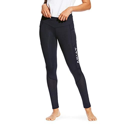 Image of ARIAT Womens EOS Knee Patch Tight - Navy
