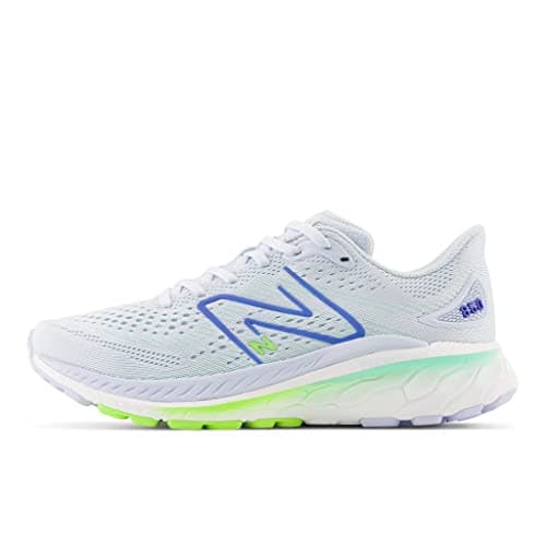 Image of New Balance Women's Fresh Foam X 860 V13, Starlight/Pixel Green/Bright Lapis, 7 UK