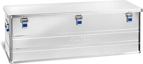 Image of ALUTEC Comfort 153 Aluminium Box (Capacity 153 L, Inner Dimensions (L x W x H) 1150 x 350 x 381 mm, Dust/Splash Proof, Tool Box, Storage Box, Weight 8.84 kg) 12153
