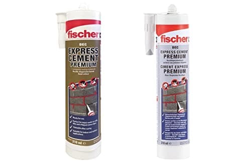 Image of fischer 523858 Express Cement-Sand & 523856 Express Mortar Cement Grey