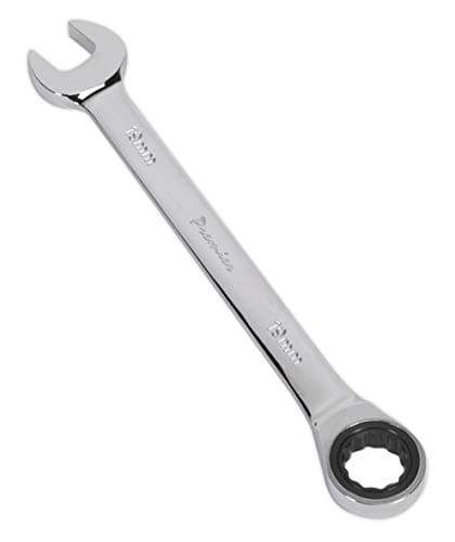 Image of Sealey Rcw19 Ratchet Combination Spanner 19Mm