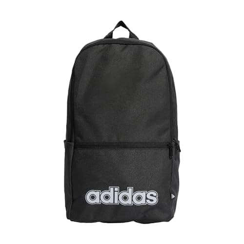 Image of adidas Unisex Classic Foundation Backpack, Black/White, One Size