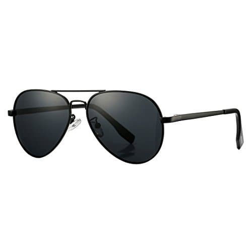 Image of COASION Pilot Polarised Sunglasses for Small Face Mens Womens Juniors Retro Uv400 Protection Vintage Shades