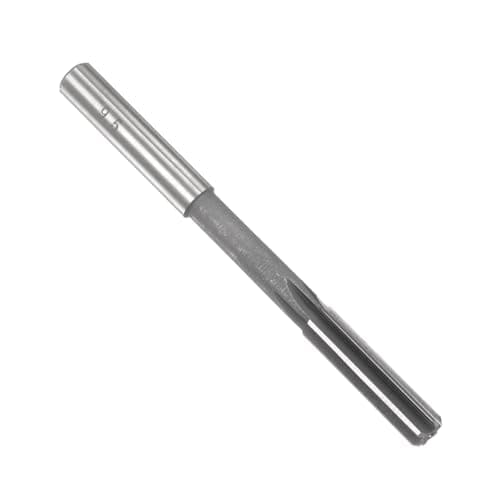 Image of sourcing map Chucking Reamer 9.5mm, H7 HSS Lathe Machine Reamer 6 Straight Flutes, Round Shank Milling Cutting Tool, Metric Reaming Drill Bit for Stainless Steel Metal Hole