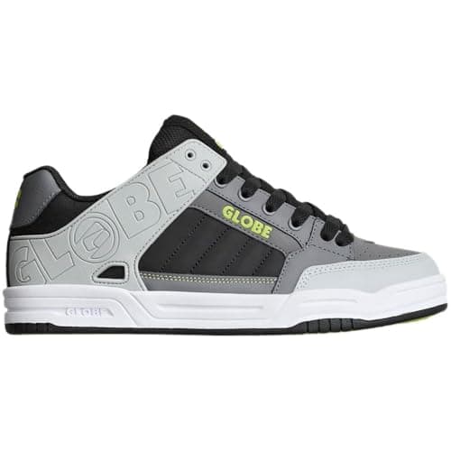 Image of Globe Men's Tilt Skateboarding Shoe, Greyscale/Black, 9 UK