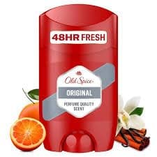 Image of Old Spice Original Deodorant Stick for Men, 50 ml, 48H Fresh, Long-Lasting Fragrance in Perfume Quality, 0% Aluminium Salts, No Stains on Black and White, Made from 50% Recycled Plastic
