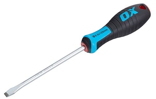 Image of OX Pro Slotted Flared Screwdriver 125x6.5mm