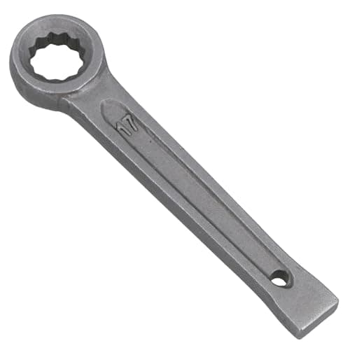 Image of AB Tools 17mm Slogging Box End Striking Ring Wrench Spanner Bi-Hex 12 Sided Metric