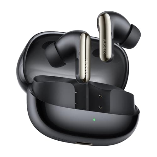 Image of XIAOMI Buds 5 Pro Bluetooth Earbuds – Hybrid ANC, Hi-Res Audio, Dual Device Pairing, 11mm Dynamic Driver, Up to 8h+40h Battery Life, Built-in Audio Recording, IP54 – Black (WiFi Version)