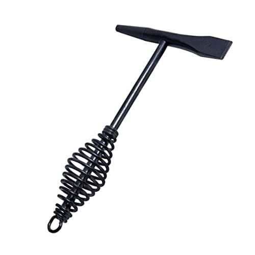 Image of Chipping Hammer Welders Chisel Point END Spring Handle Welding SLAG Removal