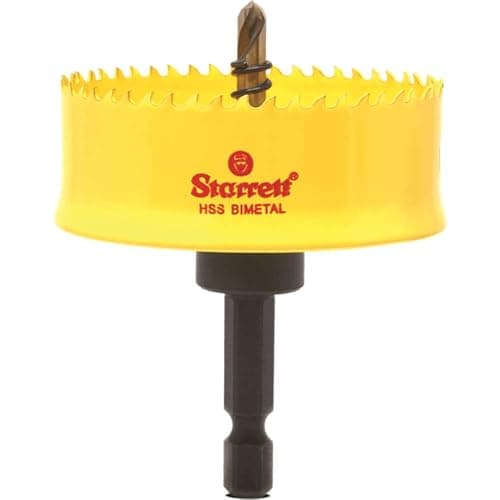 Image of Starrett HSS Bi-Metal Hole Saw - CSC51 Cordless Smooth Cutting Hole Saw - For Wood Plastics Steel Various Materials - 51mm