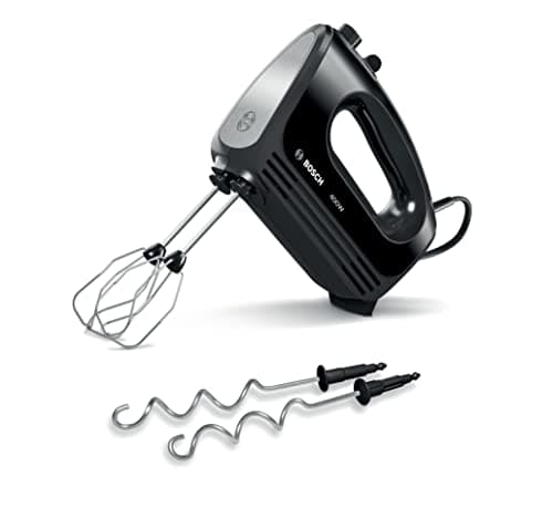 Image of Bosch CleverMixx MFQ2420BGB Hand Mixer, 400 W - Black & Stainless Steel