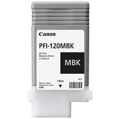 Image of Canon PFI120MBK Suitable for IPF TM200 Matte Black Ink 2884C001 130ml