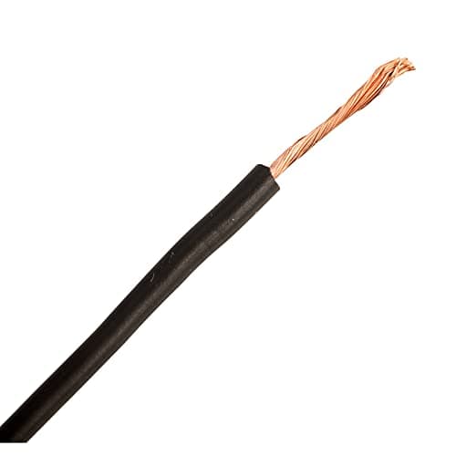 Image of PJP 9026/spool/10N 6A Black 10m Coil Silicone Test Cable