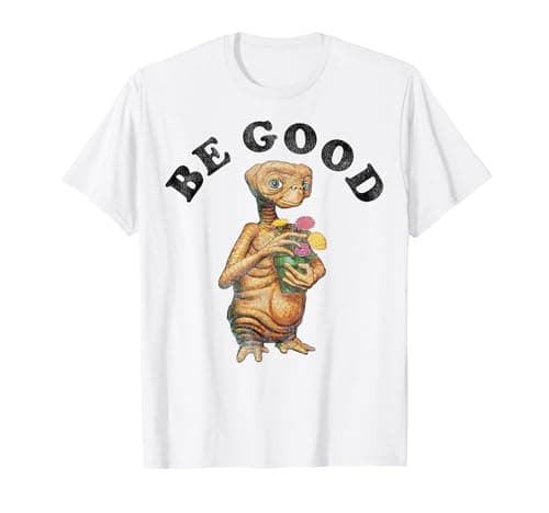 Image of E.T. Be Good E.T. Holding Flower Pot T-Shirt