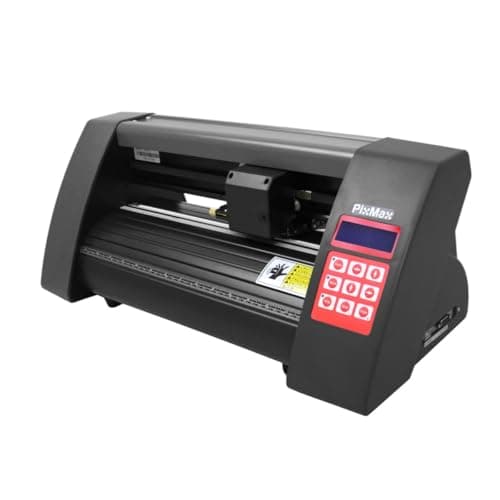 Image of Vinyl Cutter 350mm PixMax, Vinyl Cutting Plotter Machine, Built-in Optical Eye Laser Guide Sign Sticker Label Biro Pen component 3 Rollers included