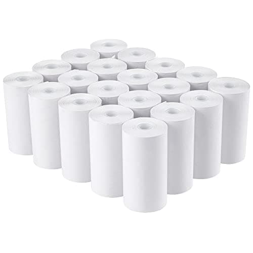 Image of L LIKED 57x30 mm Thermal Paper Till Rolls Receipt Roll for Credit Card Machine, POS, EPOS(20 Rolls)