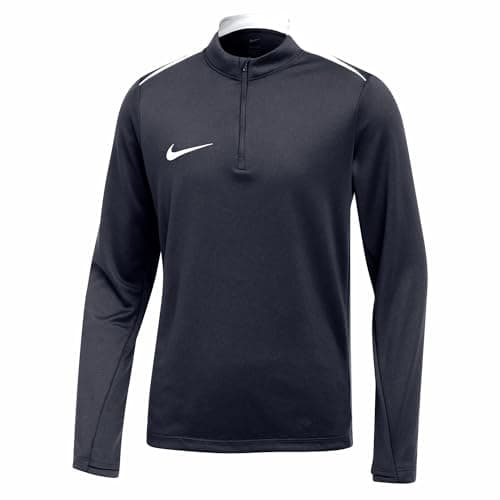 Image of Nike Unisex Y Nk Df Acdpr24 Drill Top K T-Shirt, Obsidian/Obsidian/White/White, L UK