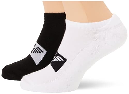 Image of Emporio Armani MAN'S BASIC SPONGE 2-PACK SOCKS INSIDE BLACK TU