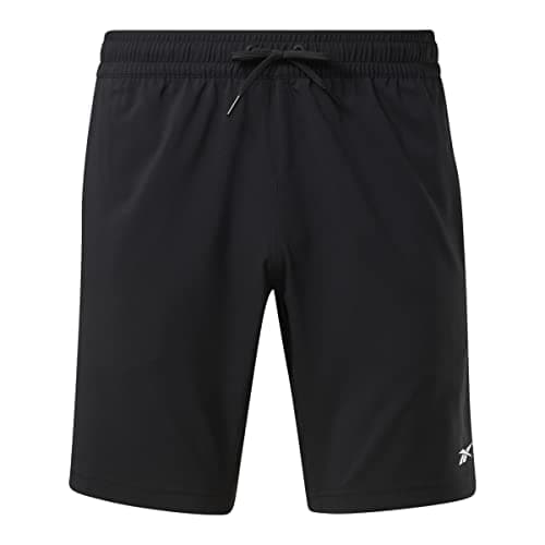 Image of Reebok Men's Identity Tape Shorts, Black, M
