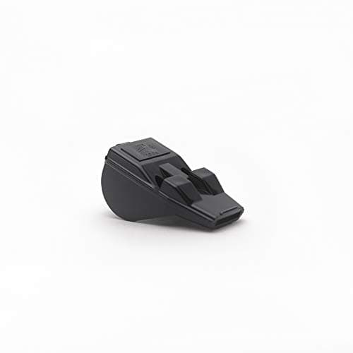 Image of ACME - Tornado T2000 Black Whistle - Ultra High Pitch High Output Signalling - Large Dual-Chamber Design - 125 dBA - Self Defence, Sports and Outdoors Whistle