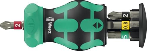 Image of Wera Kraftform Kompakt Stubby Magazine RA 2, 6 Pieces - 05008892001