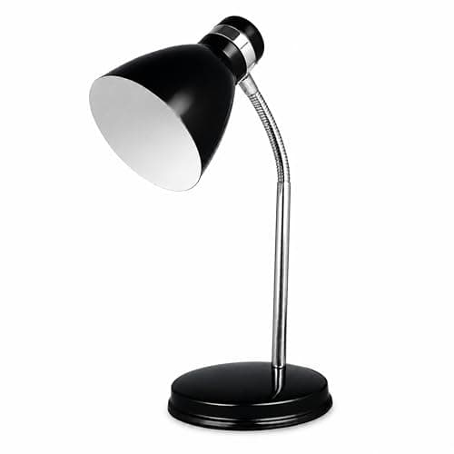 Image of Status Madrid Desk Lamp | Flexible Desk Light | Black Desk Lamp | Study, Office, Bedroom | SDL2011ESBLK16