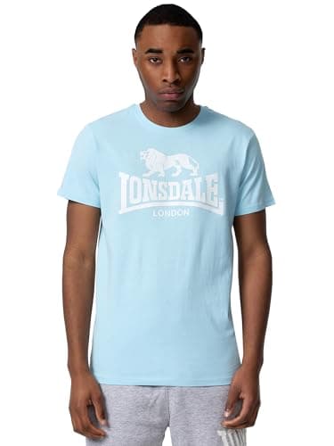 Image of Lonsdale Men's St. Erney T-Shirt, PowderBlue, 5XL