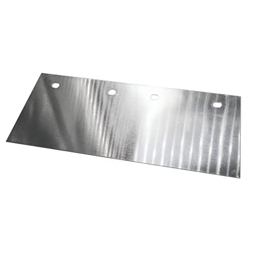 Image of Faithfull FAIFSHD12B Floor Scraper Blade Heavy-Duty 300mm (12in) Wide - 4 hole