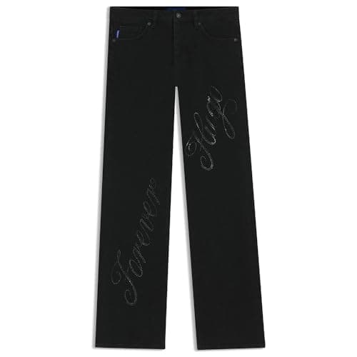 Image of Hugo Women's Gamera_b Jeans_Trousers, Black, 28W x 36L