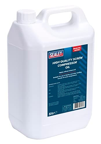 Image of Sealey Screw Compressor Oil 5L - SCPO5