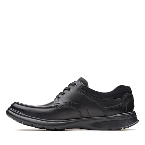Image of Clarks Men's Cotrell Edge Oxford, Black Blk Smoothlea, 7 UK