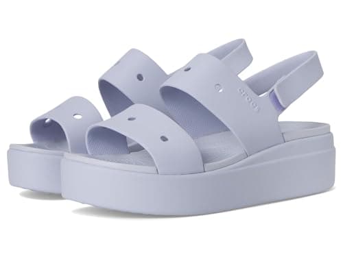 Image of Crocs Brooklyn 4U Women's Sandals, Purple Moon, 33 EU