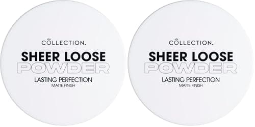 Image of Collection Cosmetics Lasting Perfection Sheer Loose Powder, Lightweight Powder, 10g, Translucent Matte (Pack of 2)