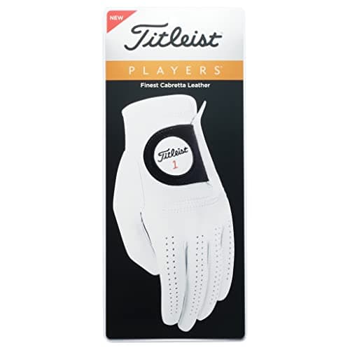 Image of Titleist Players Golf Glove, Men's, Left Hand (Right Hand Golfer), Medium/Large