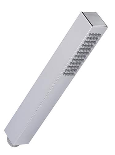 Image of Nuie HO310 ǀ Modern Bathroom Minimalist Square Shower Handset, 231mm x 28mm, Chrome Silver