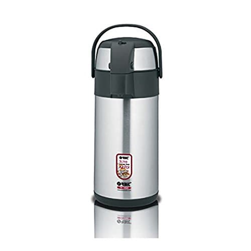 Image of 3Ltr Pump Action Airpot Flask Stainless Steel 3.0 LTR