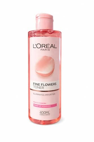Image of L'Oreal Paris Fine Flowers Cleansing Toner for Normal to Dry Sensitive Skin 400 ml